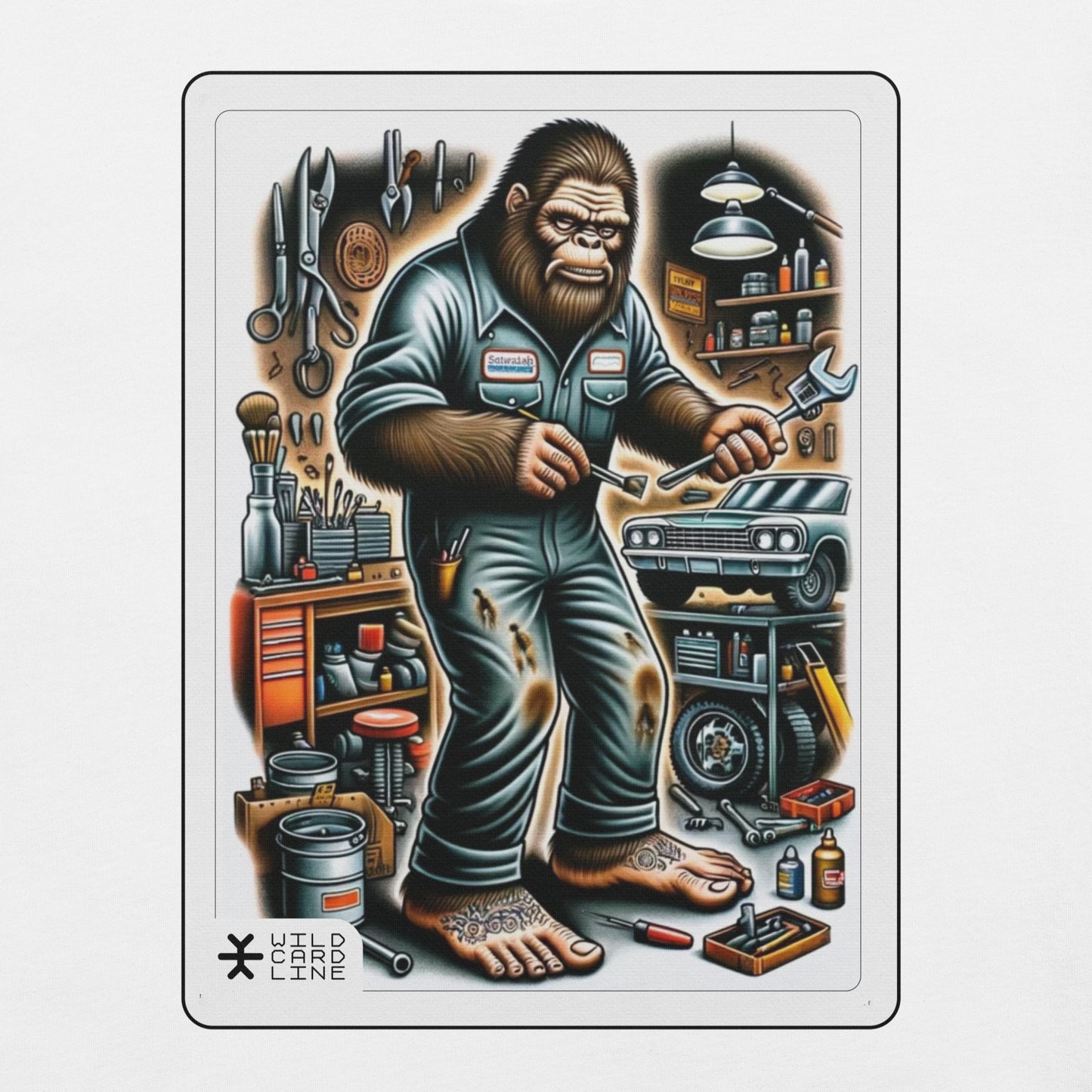 Mechanic Bigfoot Tee