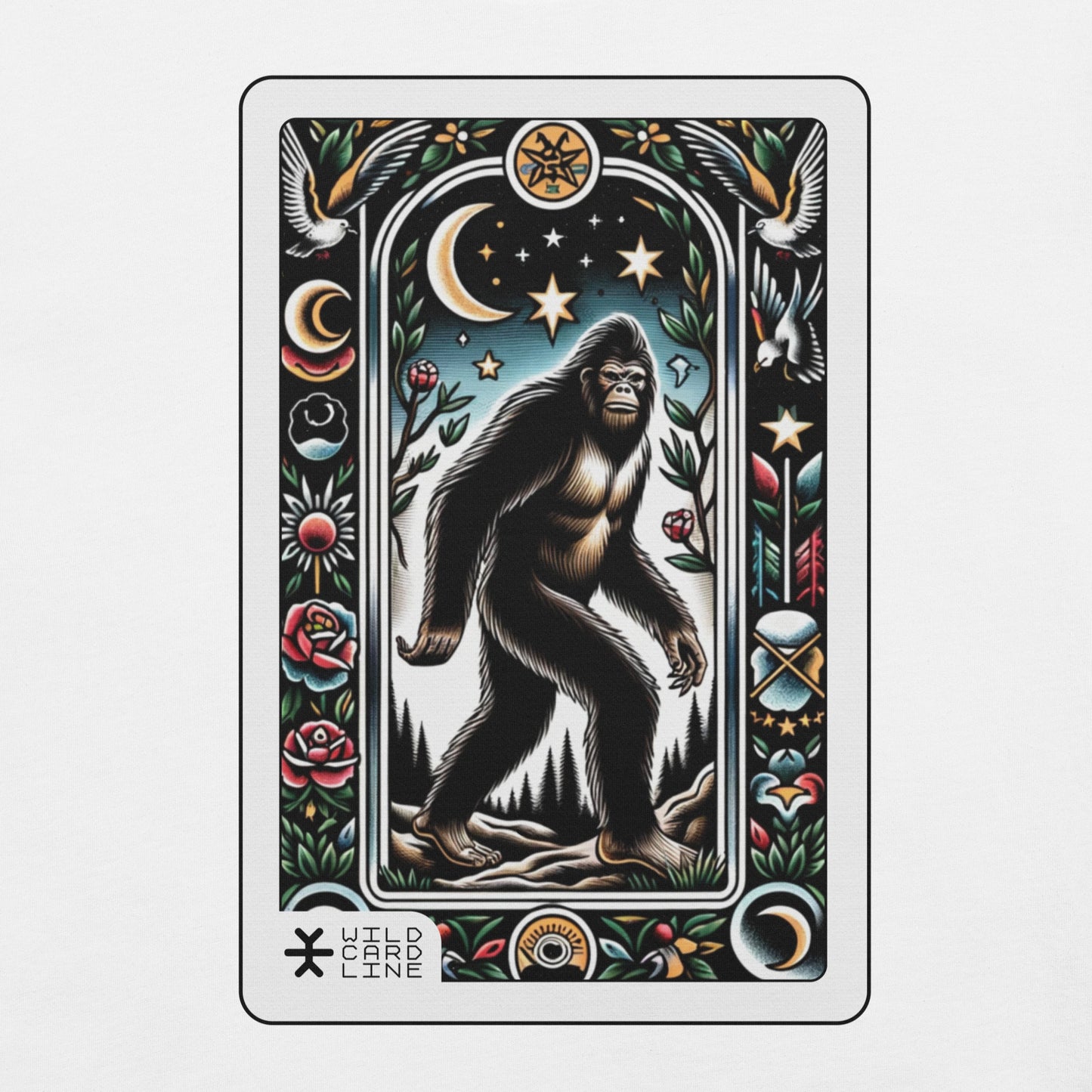 Shadow Bigfoot Tarot Tee